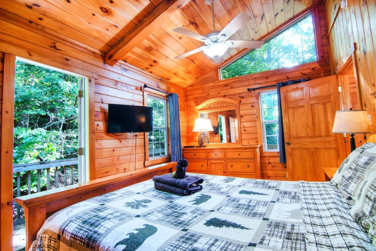 Cozy Cabin Retreat - Hot Tub, Fireplace & Fire Pit Blue Ridge Exterior foto